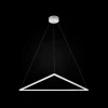 Best Geometryczna lampa ledowy trójkąt 67031 ORIGAMI | Kaja Oświetlenie Żyrandole Nowoczesne