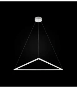 Best Geometryczna lampa ledowy trójkąt 67031 ORIGAMI | Kaja Oświetlenie Żyrandole Nowoczesne