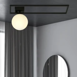 Sklep Kaja Geometryczna lampa sufitowa z białym kloszem 1130/1B IMAGO | Kaja