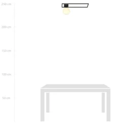 Sklep Kaja Geometryczna lampa sufitowa z białym kloszem 1130/1B IMAGO | Kaja