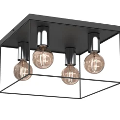 Sklep Kaja Geometryczna lampa sufitowa, druciana kostka LX 8118 HOMEN | Kaja