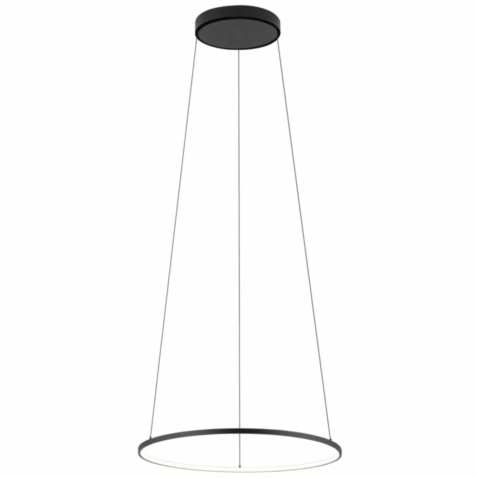 Best Sale Geometryczna lampa wisząca LED 3000K ⌀45cm 10813 CIRCOLO LED | Kaja Żyrandole Nowoczesne