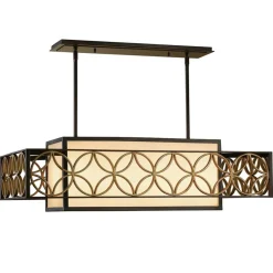 Outlet Geometryczna lampa wisząca z obręczą FE-REMY-P-A z serii REMY Żyrandole Nowoczesne