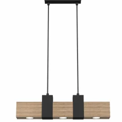 Sale Geometryczna lampa wisząca na trzy żarówki GU10 LX 0885 z serii BELEN Żyrandole Nowoczesne