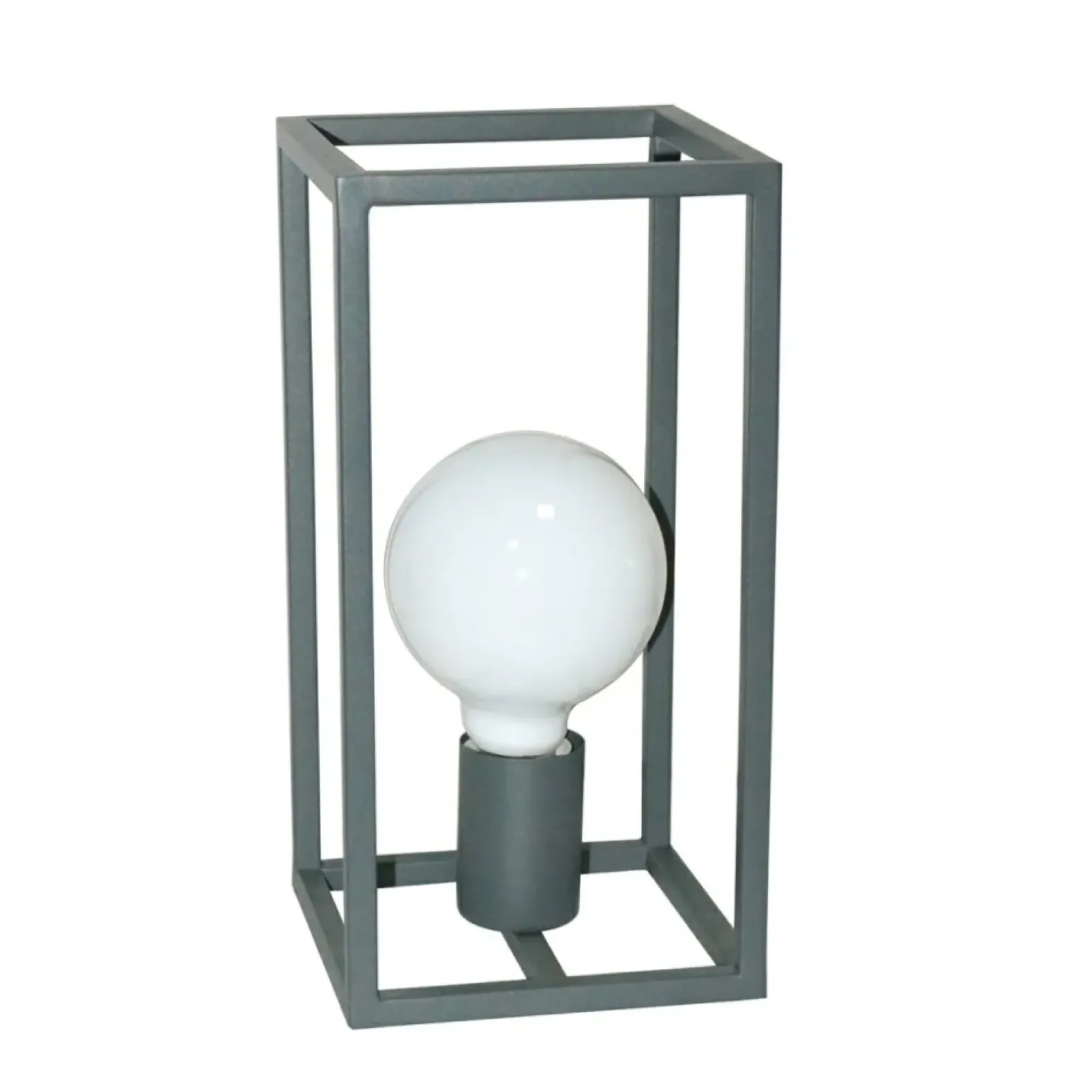 Sklep Kaja Geometryczna lampka stołowa MT-BR4366-T1 GR SIGALO | Kaja Oświetlenie