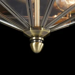 Sklep Kaja Geometryczna plafoniera 3xE27 H356-CL-03-BZ ZEIL | Kaja Oświetlenie