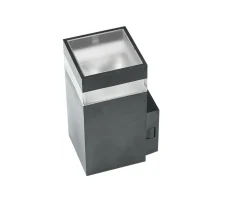 Sklep Kaja Geometryczny kinkiet elewacyjny, szara kostka AZ5222 JASON | Kaja