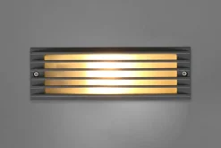 Sklep Kaja Grafitowa lampa ścienna mocowana podtynkowo 4453 ASSAM | Kaja