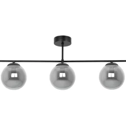 Online Grafitowa lampa sufitowa z kloszami, nad stół K-5169 z serii GAMMA Żyrandole Nowoczesne
