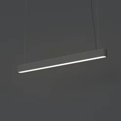 Sale Grafitowa lampa wisząca, do każdego wnętrza 7535 | Kaja Oświetlenie Żyrandole Nowoczesne