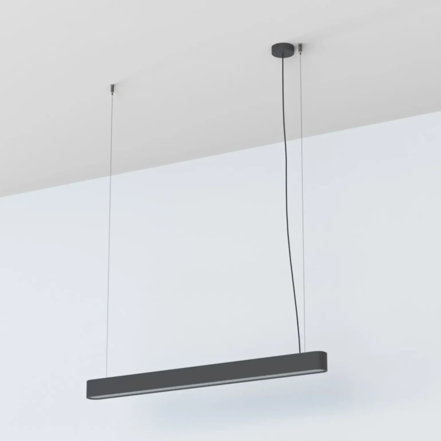 Sale Grafitowa lampa wisząca, do każdego wnętrza 7535 | Kaja Oświetlenie Żyrandole Nowoczesne