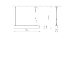 Sale Grafitowa lampa wisząca, do każdego wnętrza 7535 | Kaja Oświetlenie Żyrandole Nowoczesne