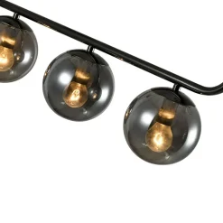 Best Grafitowa lampa z ciemnymi kloszami LP-005/3L GRAFIT ALISA | Kaja Żyrandole Nowoczesne