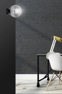 Sklep Kaja Grafitowy kinkiet do nowoczesnego wnętrza 875/K1 | Kaja Oświetlenie