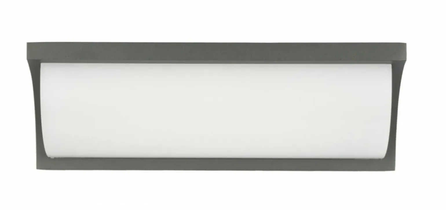 Sklep Kaja Grafitowy kinkiet elewacyjny ze światłem LED, 13W MN19301 z serii MONA | Kaja Oś