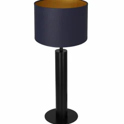 Sklep Kaja Granatowa lampka stołowa, do gabinetu LX 3667 z serii TABLE LAMPS