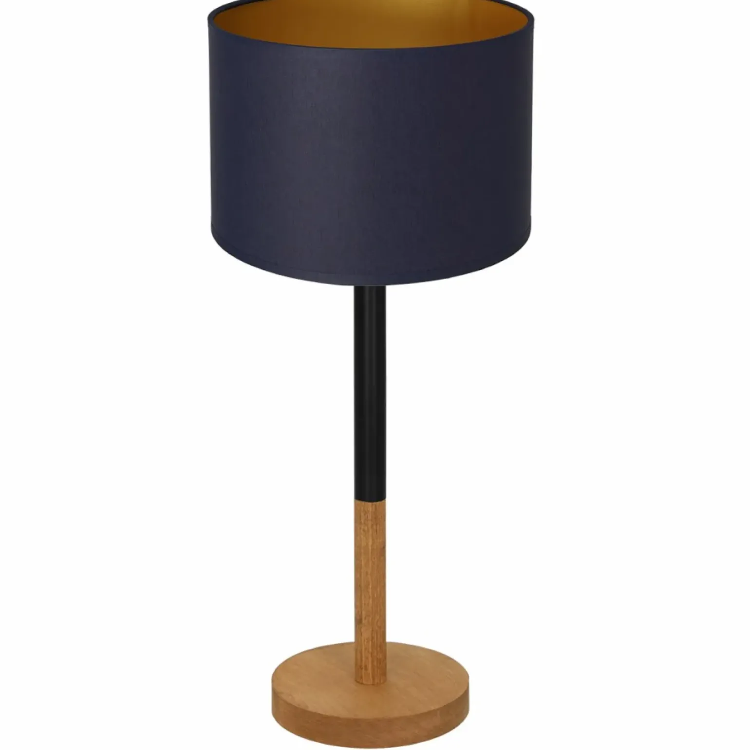Sklep Kaja Granatowo-brązowa lampka stołowa, nocna LX 3828 z serii TABLE LAMPS