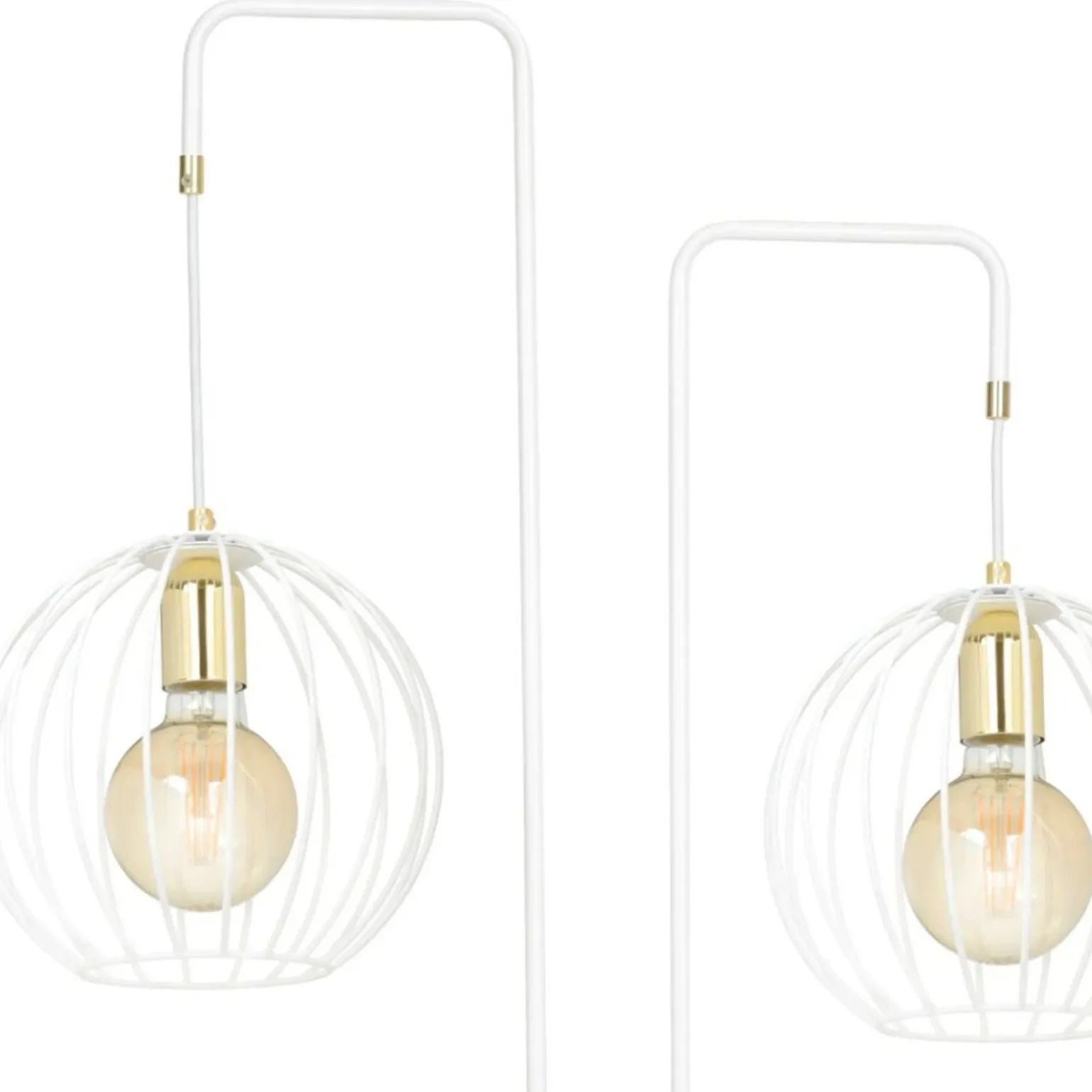 Sklep Kaja Gustowna lampa podłogowa na dwie żarówki 145/LP2 | Kaja Oświetlenie