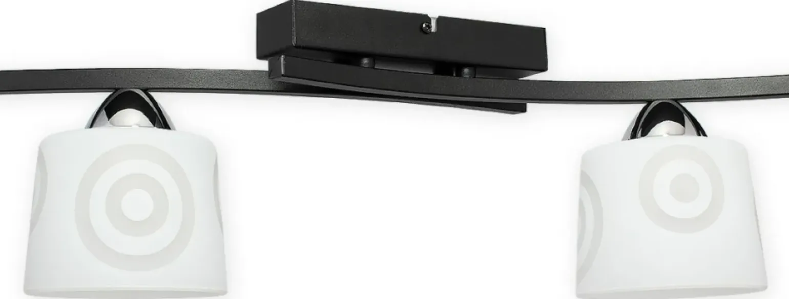 Sklep Kaja Gustowna lampa sufitowa do sypialni O3302 P2 CZA + CH z serii FREKI