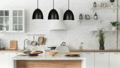 Best Sale Gustowna lampa wisząca na listwie do jadalni 391/3 | Kaja Oświetlenie Żyrandole Nowoczesne