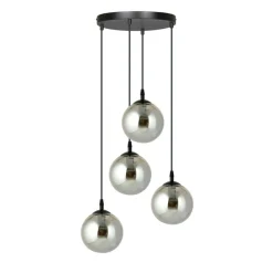 Outlet Gustowna lampa wisząca z regulacją wysokości 712/4PREM | Kaja Żyrandole Nowoczesne