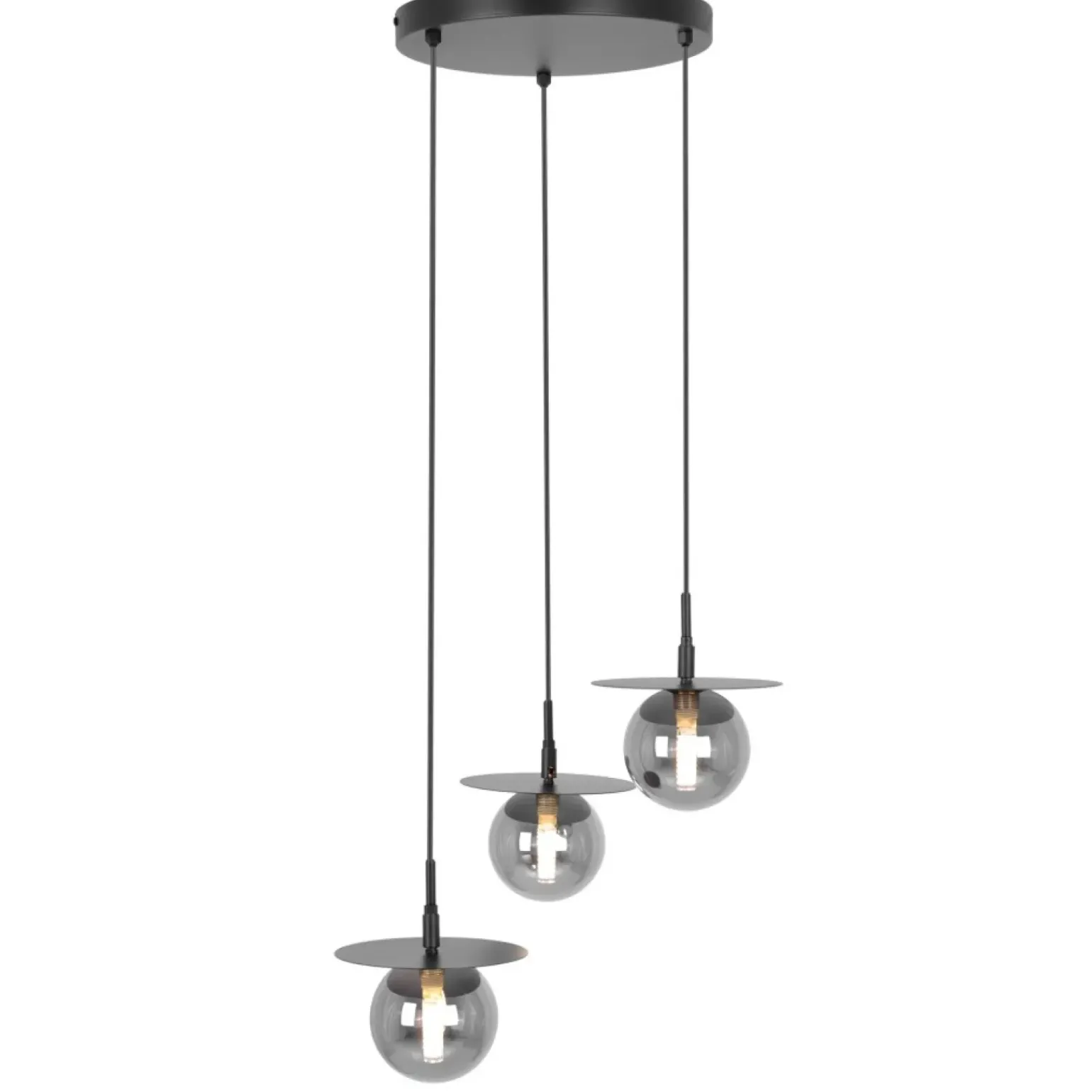 Shop Gustowna lampa wisząca z regulacją nachylenia K-5385 z serii FERMI Żyrandole Nowoczesne