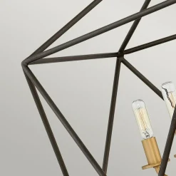 Shop Gustowna lampa wisząca, ze złotem HK-ASTRID-5P z serii ASTRID Żyrandole Nowoczesne