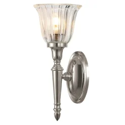 Sklep Kaja Gustowny kinkiet w kolorze niklu BATH-DRYDEN1-PN z serii DRYDEN