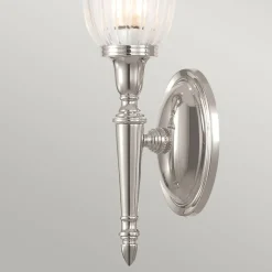 Sklep Kaja Gustowny kinkiet w kolorze niklu BATH-DRYDEN1-PN z serii DRYDEN