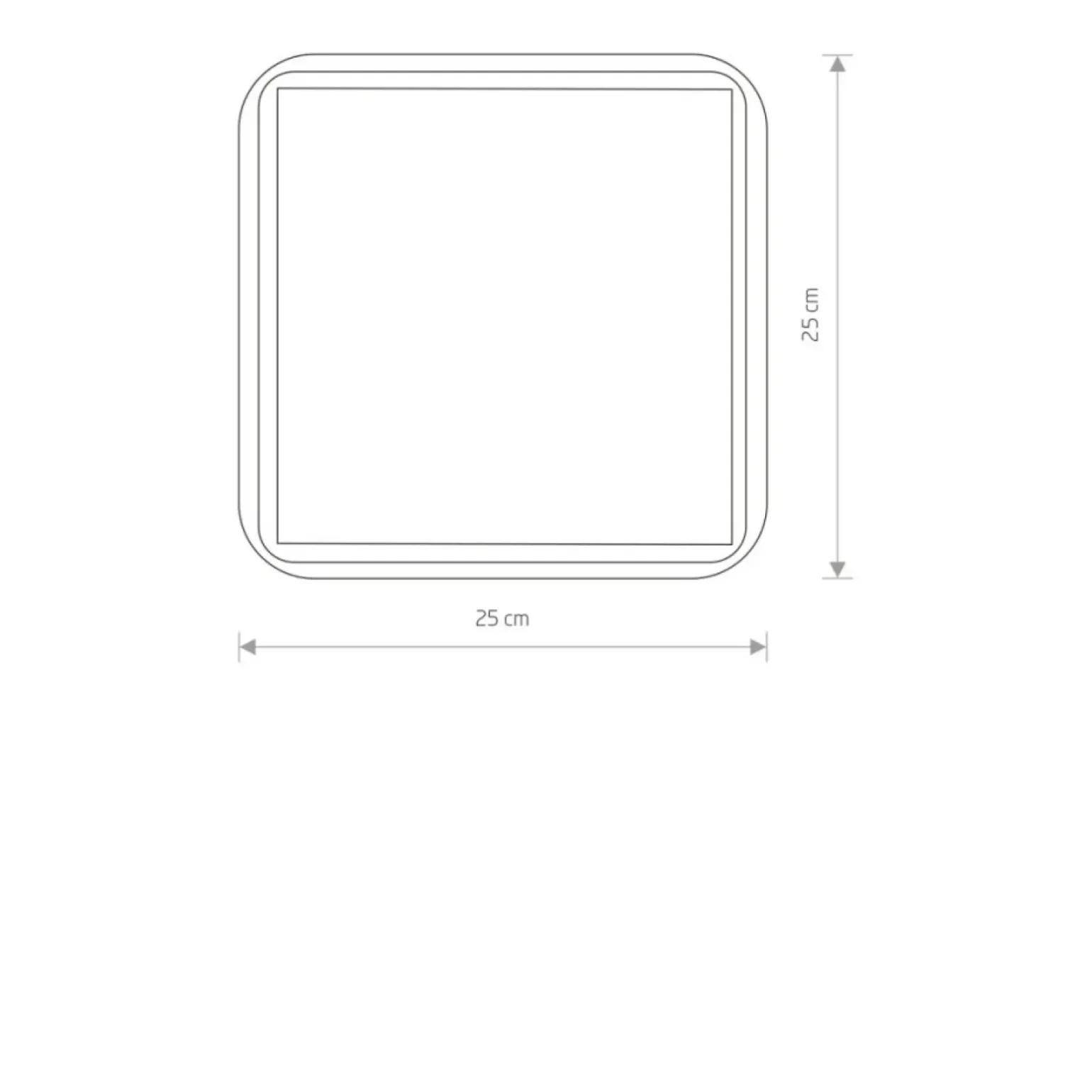 Sklep Kaja Gustowny plafon, dwa punkty świetlne 10044 | Kaja Oświetlenie