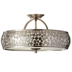 Sklep Kaja Gustowny plafon, szczotkowana stal FE-ZARA-SF z serii ZARA