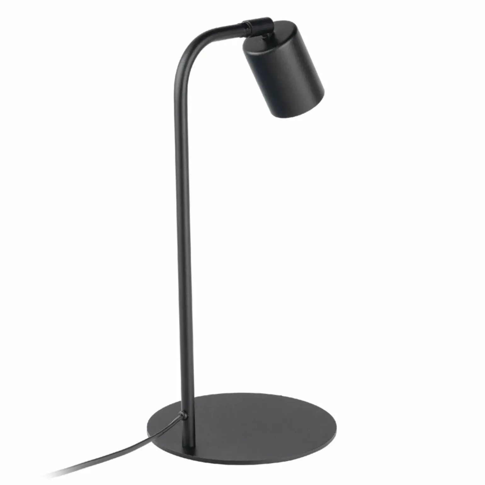 Sklep Kaja Industrialna, czarna lampka biurkowa do gabinetu TK 5414 z serii LOGAN