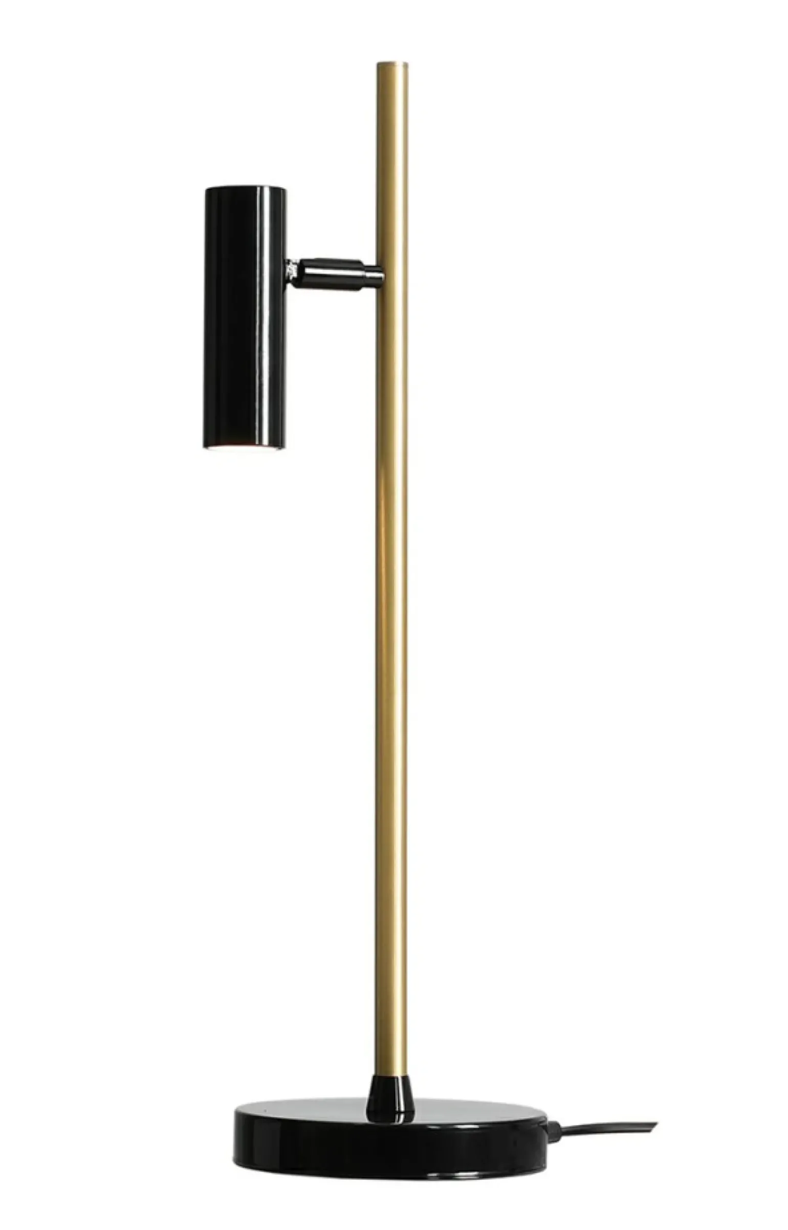 Sklep Kaja Industrialna, czarno-złota lampka z reflektorkiem 1083B40 TREVO