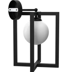 Sklep Kaja Industrialna lampa ścienna, z metalową ramką MLP8567 z serii DIEGO | Kaja Oświet