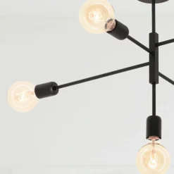 Sklep Kaja Industrialna lampa sufitowa bez kloszy 67764 ALTA | Kaja Oświetlenie