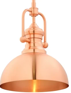 Sklep Kaja Industrialna lampa w kolorze miedzi JUP 1788 PLATINO | Kaja