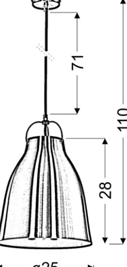 Sklep Kaja Industrialna lampa wisząca 31-38692 z serii PENSILVANIA | Kaja