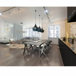 Clearance Industrialna, lampa wisząca LP-42013/1P CZARNY CASELLE | Kaja Żyrandole Nowoczesne