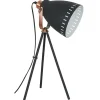 Sklep Kaja Industrialna lampka trójnóg ML-HN2278-B+RC FRANKLIN | Kaja Oświetlenie