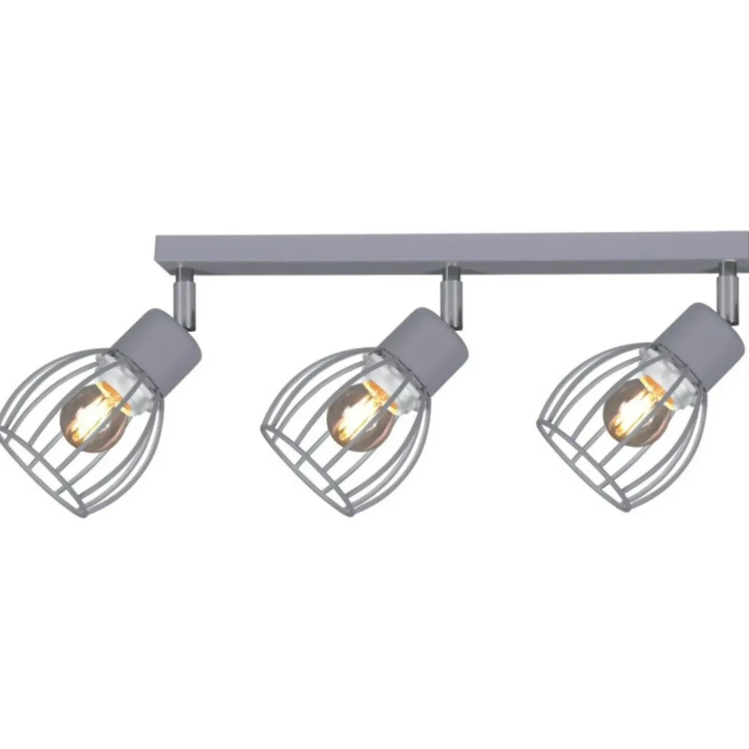 Flash Sale Industrialna listwa do korytarza K-4586 MIKA GRAY | Kaja Oświetlenie Żyrandole Nowoczesne