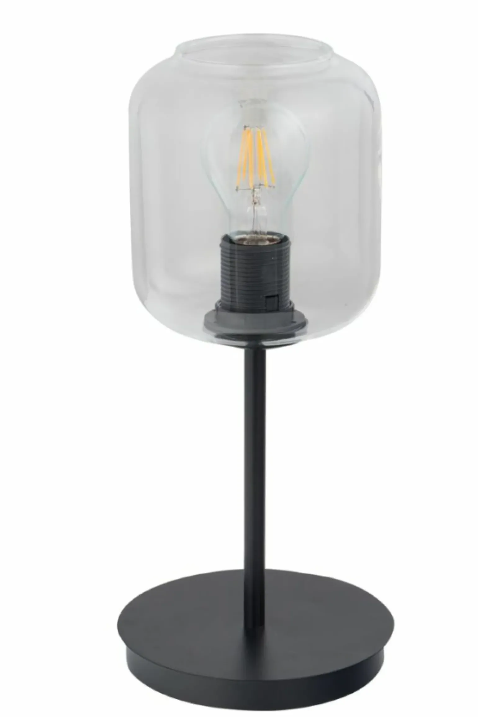 Sklep Kaja Industrialna, prosta lampka stołowa z kloszem SIG 50258 z serii SHINE