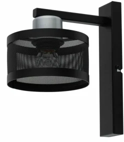 Sklep Kaja Industrialna, prosta, metalowa lampa ścienna SIG 32144 z serii OFF