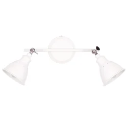 Sklep Kaja Industrialny kinkiet K-8005-2 WH WATSO WHITE | Kaja Oświetlenie