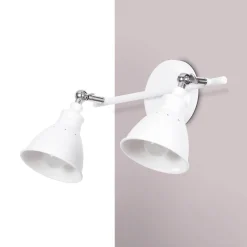 Sklep Kaja Industrialny kinkiet K-8005-2 WH WATSO WHITE | Kaja Oświetlenie