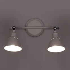 Sklep Kaja Industrialny kinkiet K-8005-2 WH WATSO WHITE | Kaja Oświetlenie