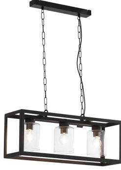 Sklep Kaja Industrialny żyrandol nad stół w salonie, klatka JUP 1805 z serii MACA