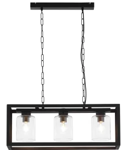 Sklep Kaja Industrialny żyrandol nad stół w salonie, klatka JUP 1805 z serii MACA