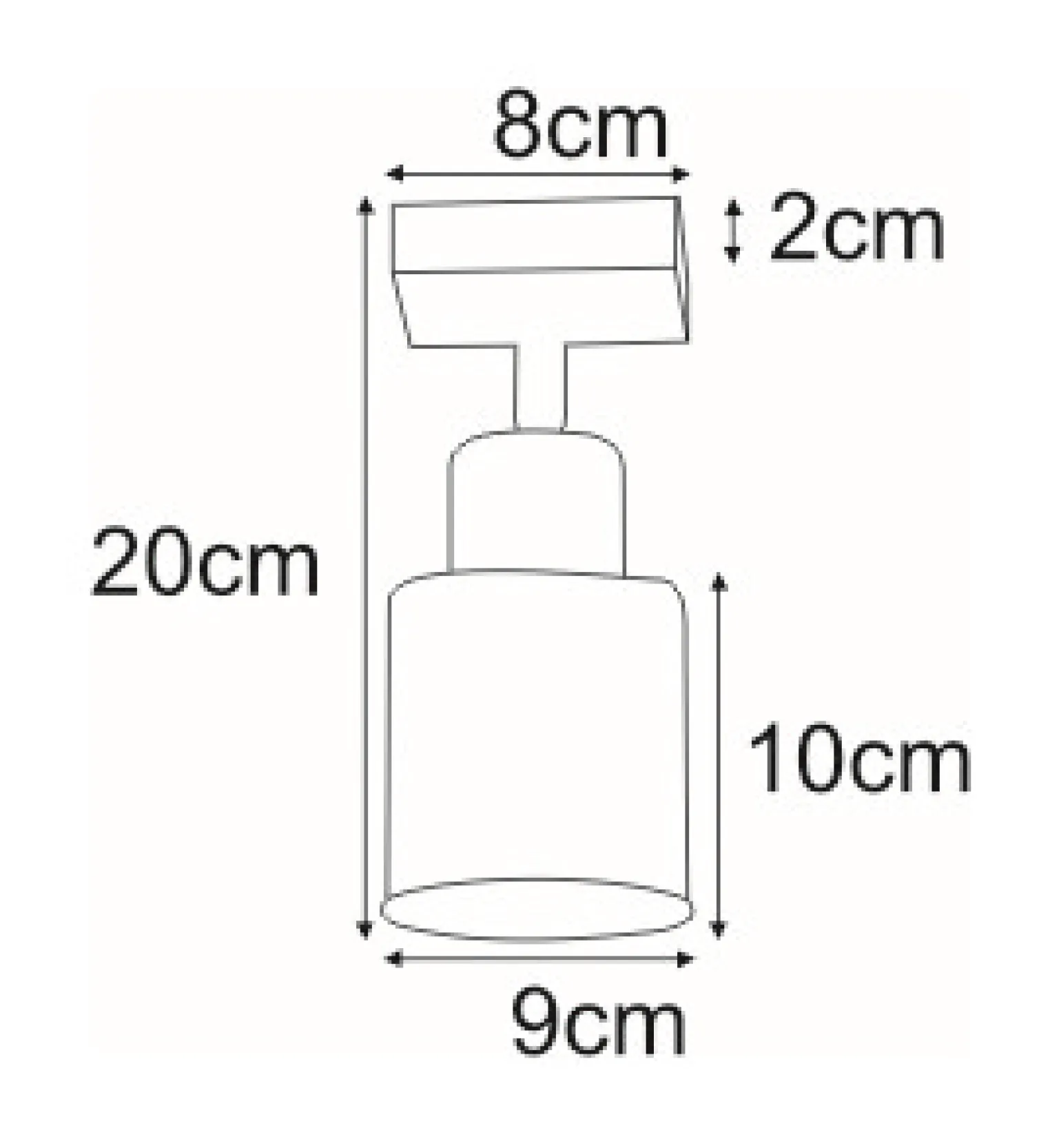 Sklep Kaja Jednoramienny reflektorek ścienny K-4780 TROY GOLD | Kaja Oświetlenie