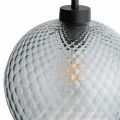 Store Kaskada kulistych kloszy na regulowanych zwisach TK 4627 z serii DEVON Żyrandole Nowoczesne