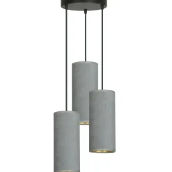 Outlet Kaskada wąskich abażurów, do sypialni 1060/3PREM BENTE PREMIUM | Kaja Żyrandole Nowoczesne